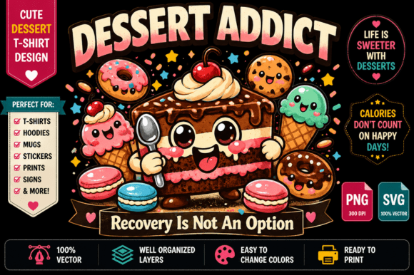 Download Dessert Addict Recovery is Not an Option - Dessert Collection