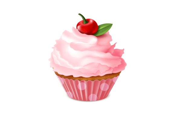 Download Cupcake. Sweet Homemade Dessert, Cherry - Dessert Collection
